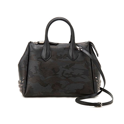 [ジャンニ キャリーニ]GIANNI CHIARINI GUM レディース ミニ トートバッグ 1900GUMRIV-BKMIM[並行輸入品]