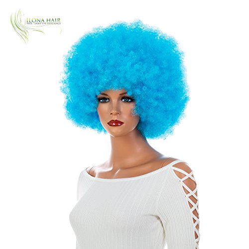 Algopix Similar Product 10 - Clown Wig for Women and Men Colorful