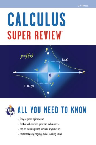 Calculus Super Review (Super Reviews Study Guides) by Editors of REA