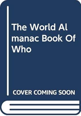 The World Almanac Book Of Who