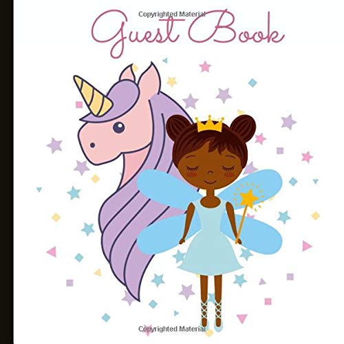 Guest Book: Celebrate Your African American Princess With This Baby Shower Guest Book by Heather Honey Designs