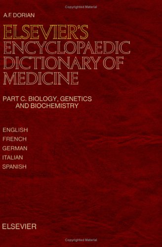 Biology, Genetics and Biochemistry, Volume Part C by Author Unknown