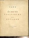 Ecrits politiques, suivis de Oxtiern