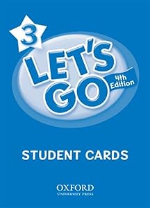 Let's Go 3 Student Cards: Language Level: Beginning to High Intermediate. Interest Level: Grades K-6. Approx. Reading Level: K-4 by Ritzuko Nakata