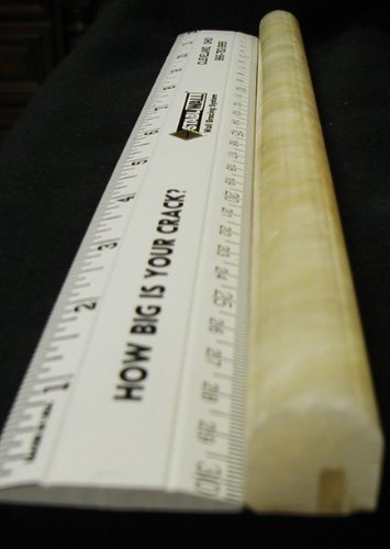 

Honey Onyx Pencil Decorative Bullnose Molding Trims 3/4" x 12"