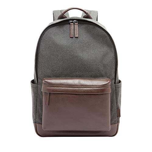 Algopix Similar Product 17 - Fossil Mens Buckner Leather Backpack