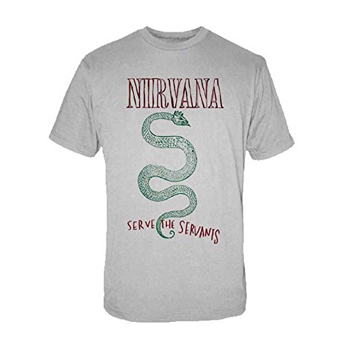 Nirvana Serve The Servants Serpent T-Shirt - White