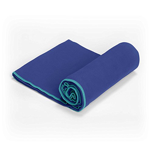 SportLite SPORT TOWEL: 100% Microfiber, ultra-light, fast drying with hang loop. Absorbs as much water as terry, but packs super-small. Great for home or outdoor. Many uses (28