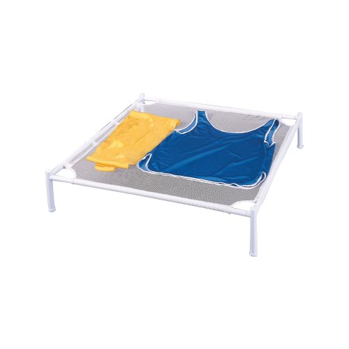 

Household Essentials Stackable Mesh Sweater Drying Rack, White