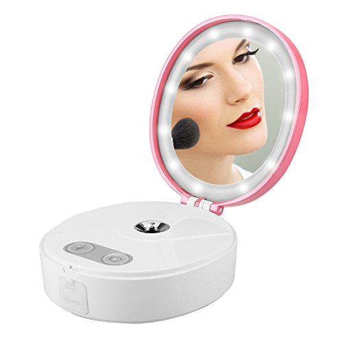 Algopix Similar Product 20 - LED Makeup Mirror3In1 Folding