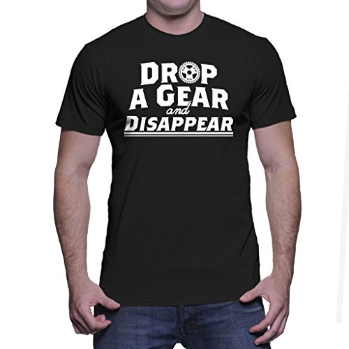 HAASE UNLIMITED Mens Drop A Gear And Disappear T-shirt