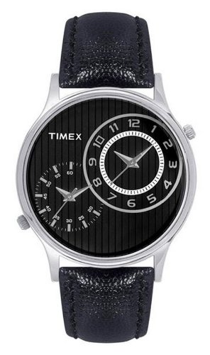 Timex Analog Black Dial Men's Watch - TI002B11200