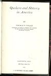 Quakers and slavery in America