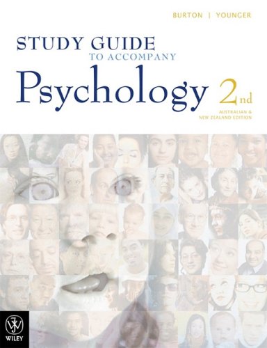 Psychology 2nd Australian and New Zealand Edition by Lorelle J. Burton