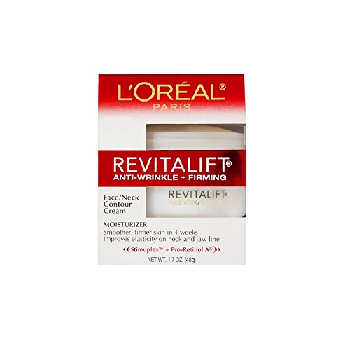 L #39;Oreal Paris Advanced RevitaLift Face and Neck Day Cream, 1.7 Ounce - 3 Pack