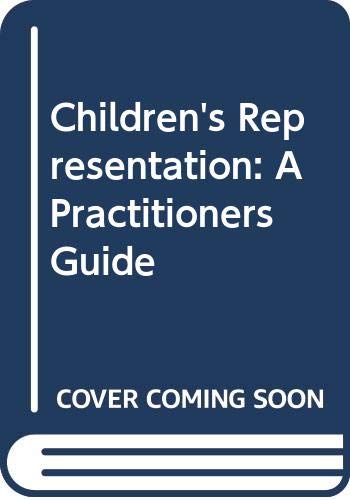 Children's Rights and Representation Vol. 1 by Judith E. Timms