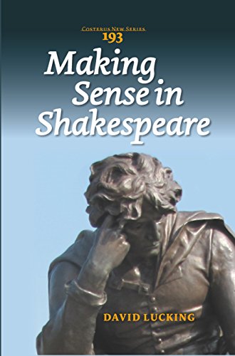 Algopix Similar Product 12 - Making Sense in Shakespeare Costerus