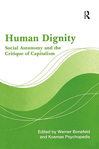 Human Dignity: Social Autonomy and the Critique of Capitalism by Werner Bonefeld