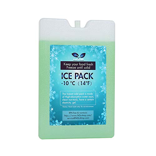 Algopix Similar Product 1 - F40C4TMP Cooler Ice Pack Slim Reusable