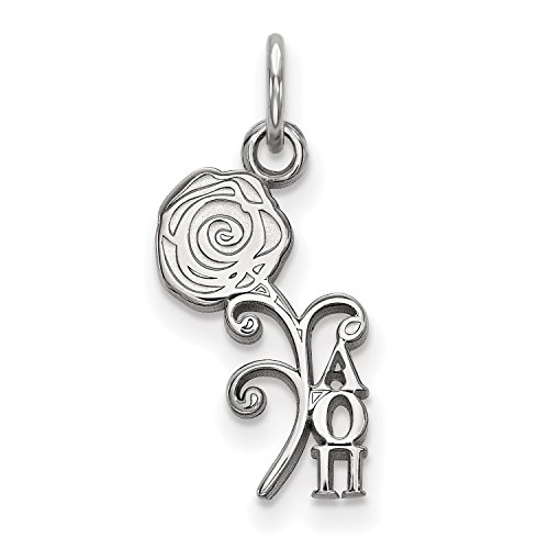 Algopix Similar Product 4 - Sterling Silver LogoArt Alpha Omicron