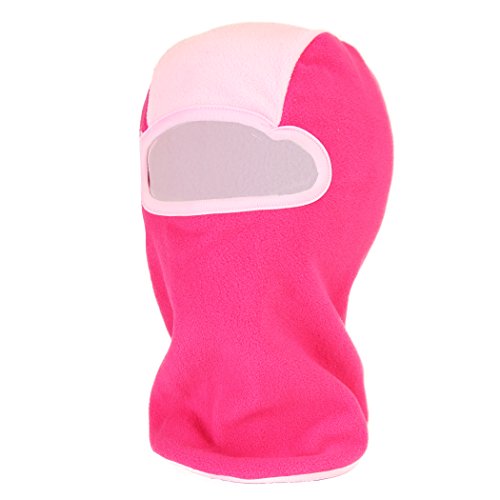 Girl's Insulating 2-Tone Lightweight Fleece Balaclava