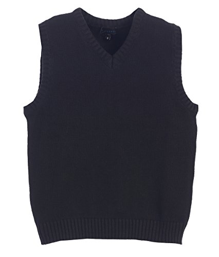 Gioberti Boy's V-Neck Knitted Pullover Sweater Vest