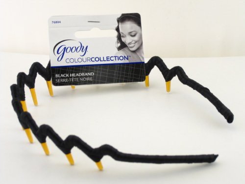 Goody Colour Collection Ribbon Wrapped Head Band - Black
