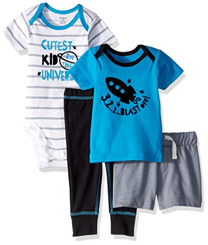 Algopix Similar Product 1 - Gerber Baby Boys 4Piece Shirt