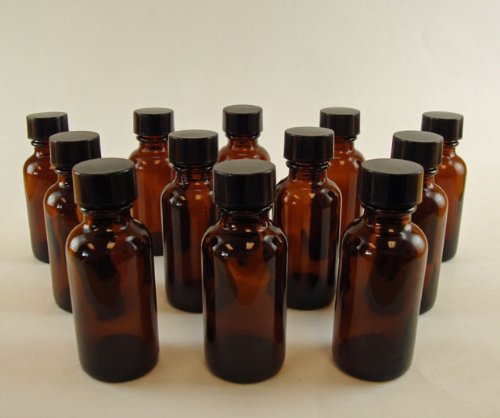 Boston Round Bottles, 2 Oz Pack of 12