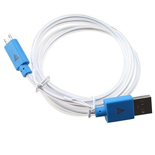 AGPtek® LED Light Micro USB Charging Data Sync Cable for HTC Samsung Galaxy S3 S4 S5,Htc One X, Lg, Samsung Galaxy Note 2, Note 3, Sony Experia,All Android Phone and Tablet - 3.3 ft