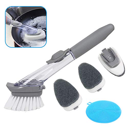 Algopix Similar Product 4 - ApusaleSoap Dispenser Brush Heavy Duty