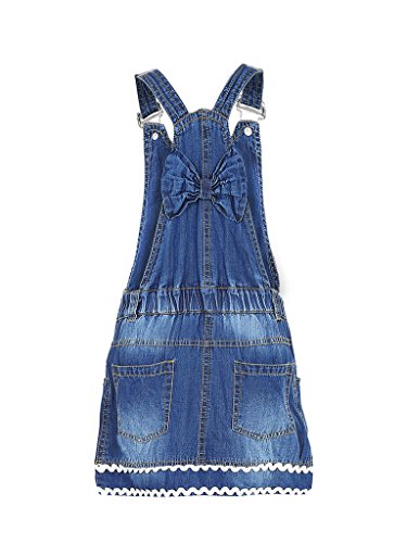 47% OFF on Naughty Ninos girls blue denim Pin dress for to 12