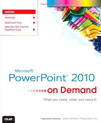 Microsoft PowerPoint 2010 On Demand