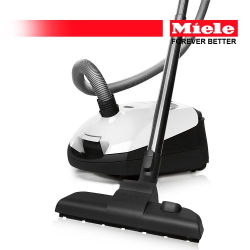 Miele Olympus S2120 Canister Vacuum Cleaner with FiberteQ SBD3503 Rug