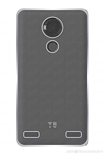 Jkobi Exclusive Soft Silicone TPU Jelly Crystal Clear Case Soft Back Case Cover For YU Yureka Note (YU6000) - Transparent