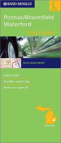 Easy Finder Pontiac/Bloomfield Waterford (Rand McNally Easyfinder) by Rand Mcnally