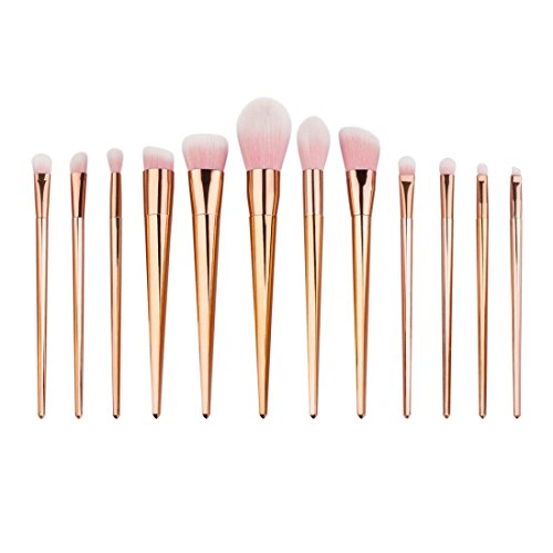 AutumnFall Makeup Brushes, Premium Synthetic Kabuki Makeup Brush Set Foundation Eyeshadow Blush Concealer Powder Brush Kit