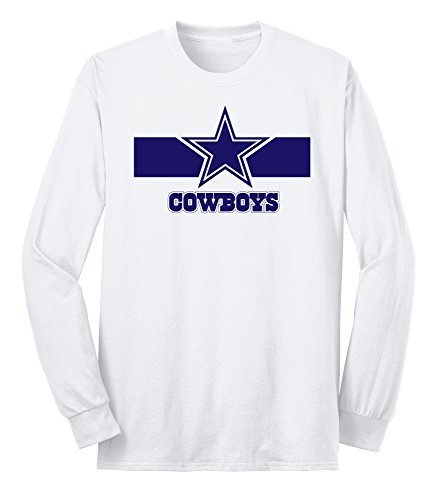 Men's Dallas Cowboy Long Sleeves T Shirt, NFL Football T-shirt