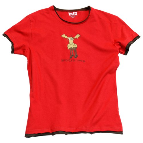 Chocolate Moose-Moose Pajama Tee by Lazy One