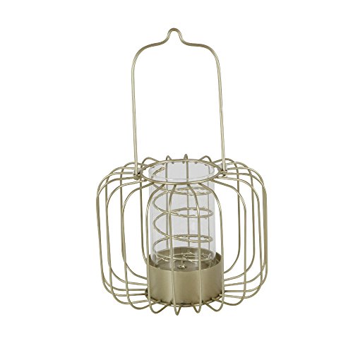 Algopix Similar Product 4 - Benzara Riley Metal Glass Lantern