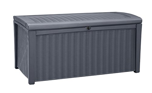 Keter Aufbewahrungsbox Borneo, Grau, 416L