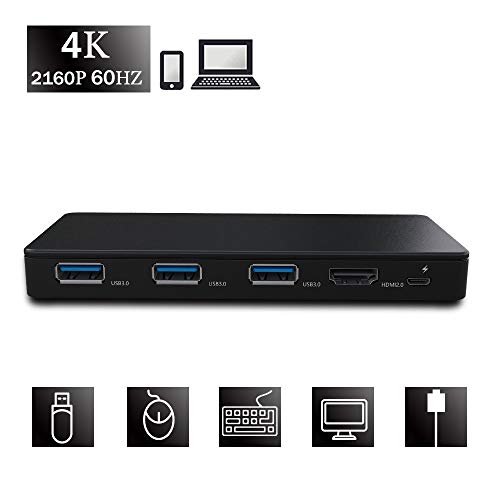 Algopix Similar Product 15 - USB C Hub 4in1 Premium Type C