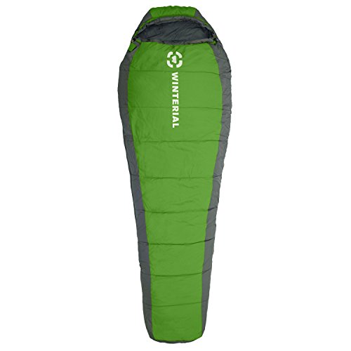 Winterial 15 – 50 degree Mummy Sleeping Bag Adult Size / Camping / Backpacking / Hiking