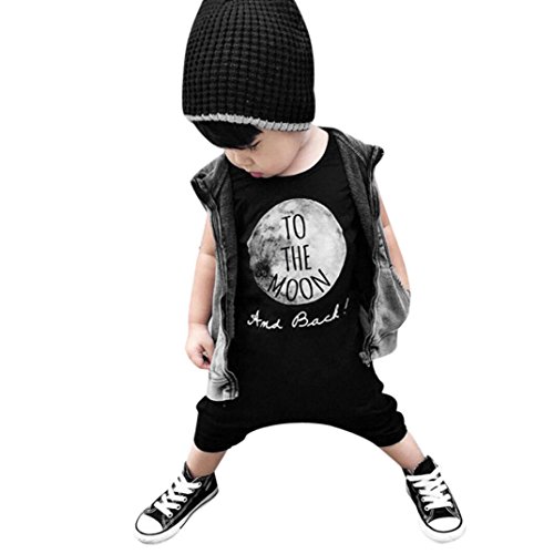 FEITONG® Newborn Infant Kids Boy Girl Romper Jumpsuit Bodysuit Outfit Clothes (Age:18-24M)
