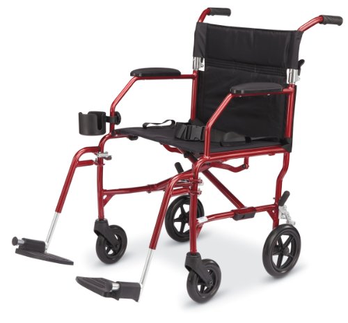 

Freedom Transport Chairs,Red, Qty 1