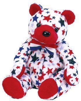 Ty Beanie Babies - Red the Bear (USA Exclusive)