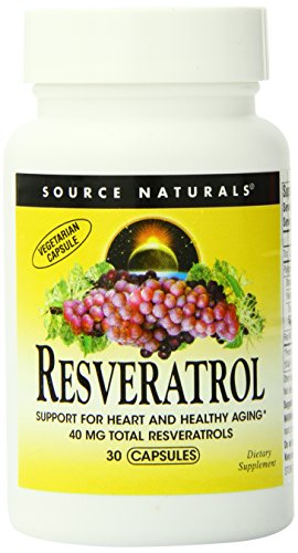 Algopix Similar Product 19 - Source Naturals Resveratrol 40mg Super