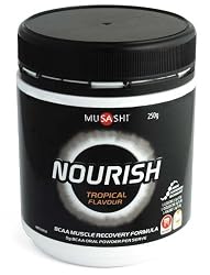 MUSASHI（ムサシ） ナリッシュ BCAA マッスル リカバリー用 アミノ酸パウダー 250g [並行輸入品][海外直送品]