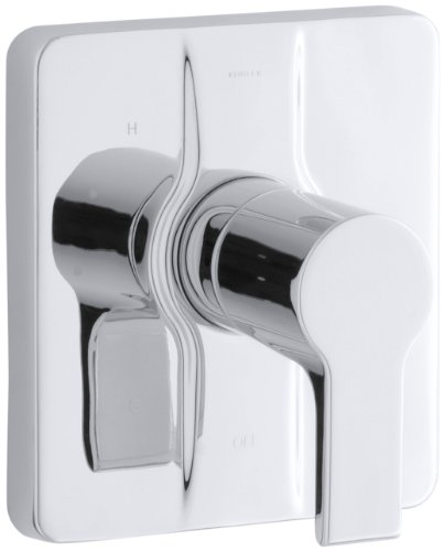 

Kohler K-T10448-4-CP Singulier Rite-Temp Valve Trim, Polished Chrome