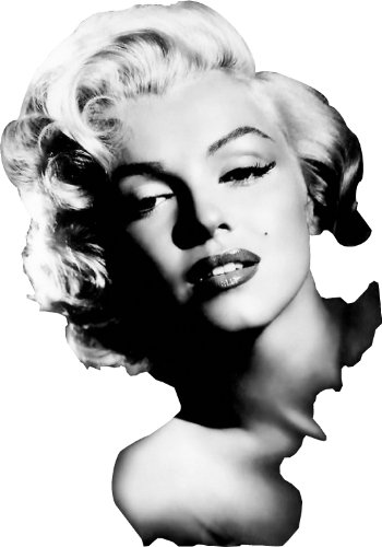Marilyn Monroe Wall/Car Window Decal Sticker 7